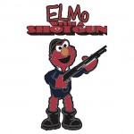Elmo with a Shotgun