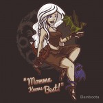 Dragon Momma Pin Up