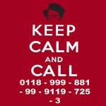 Moss Keep Calm And Call Tshirt