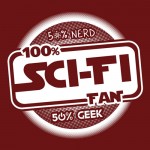 100% Sci-Fi Fan! Tshirt