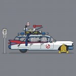 Ghostbusters Cadillac Wheel Clamp
