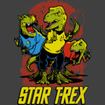 Star T-Rex Tshirt
