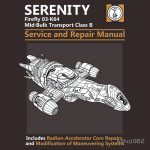 Serenity Service and Repair Manual Tshirt