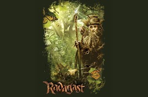 Radagast in woods