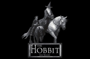 The Hobbit (Black And White)