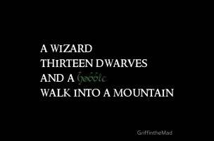 a wizard, thirteen dwarves...