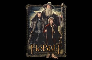 Bilbo, Gandalf and Thorin